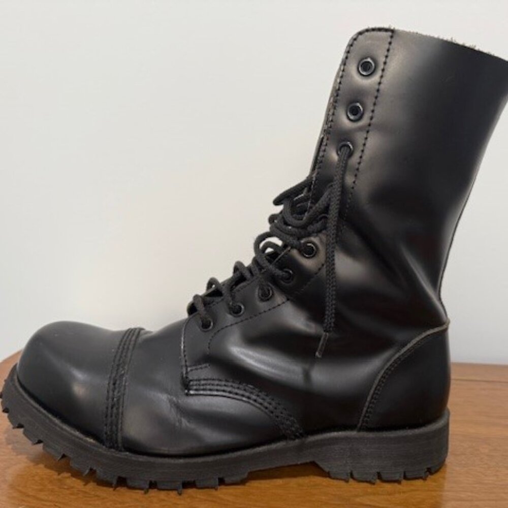 Underground England Commando Steel Cap Boots - Picture 8 of 11
